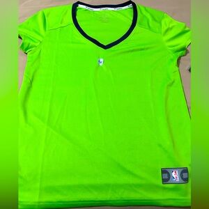 WNBA Neon Green Fanatics Authentic Warm Up Jersey Brand New With Tags